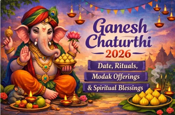 விநாயகர் சதுர்த்தி 2026: தேதி, பூஜை விதி, மோதகம் & முக்கியத்துவம் — பண்டிகைகள்