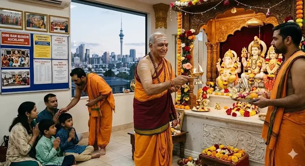 Hindu Priest Jobs New Zealand 2026 — Auckland, Wellington, Christchurch Vacancies & NZ Religious Worker Visa Guide — Temple Jobs